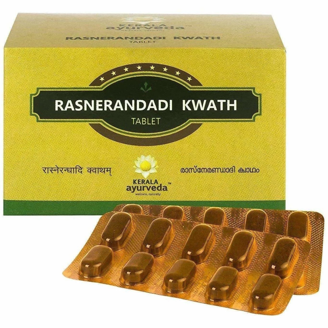 Kerala Ayurveda Rasnerandadi Kwath Tablet, 100 Tablets-2.webp